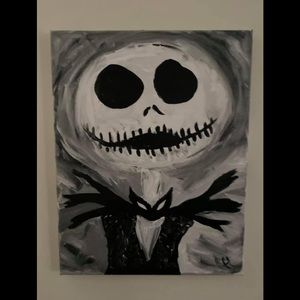 Jack Skellington painting
